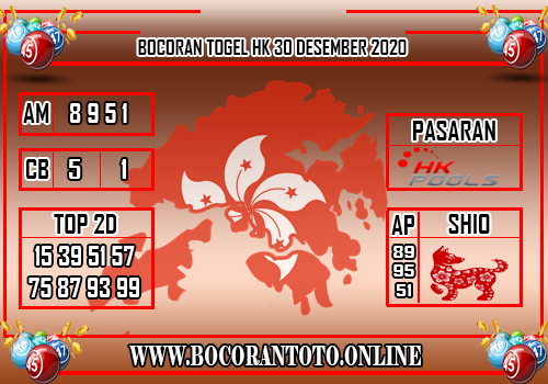 Bocoran Togel HK 30 Desember 2020 Bocoran HK 30 Desember 2020