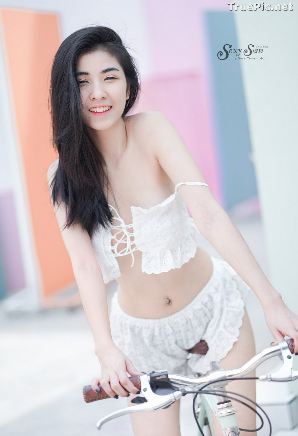 Image Thailand Model - Memie Sp - White Sexy Bikini - TruePic.net - Picture-18
