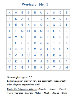  German in Soufli: Wortsalat - Παιχνίδι Bildidee 