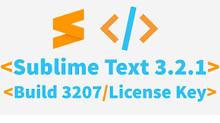 Sublime Text 3.2.2 Build 3211 Full Version + License Key 2 Sublime Text 3 build 3207 license key