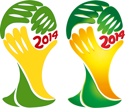 Logo de la copa Brasil 2014 -2 - Vector
