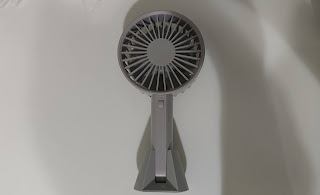 Fan with base attached