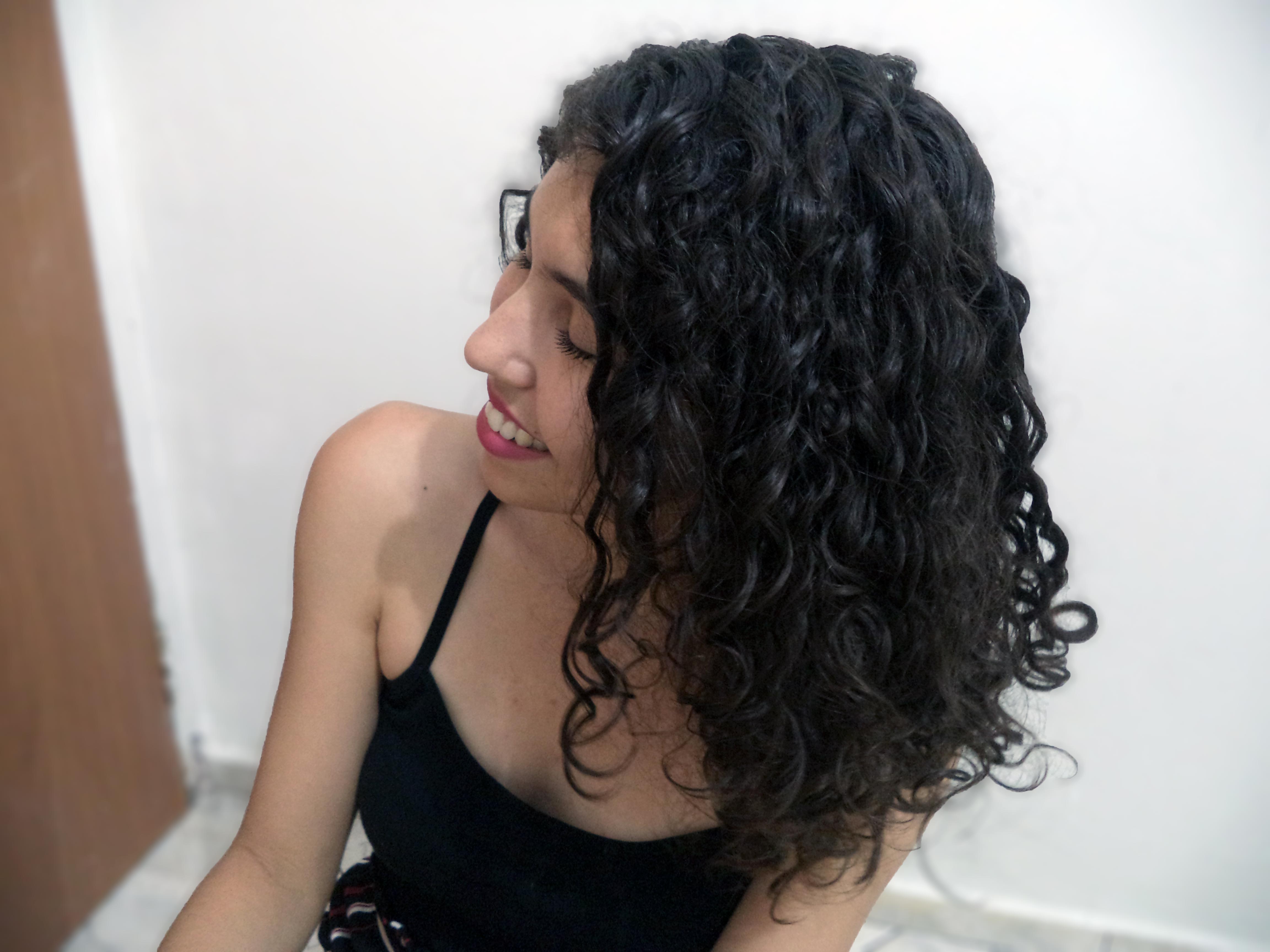 Nutrição caseira para cabelo ondulado