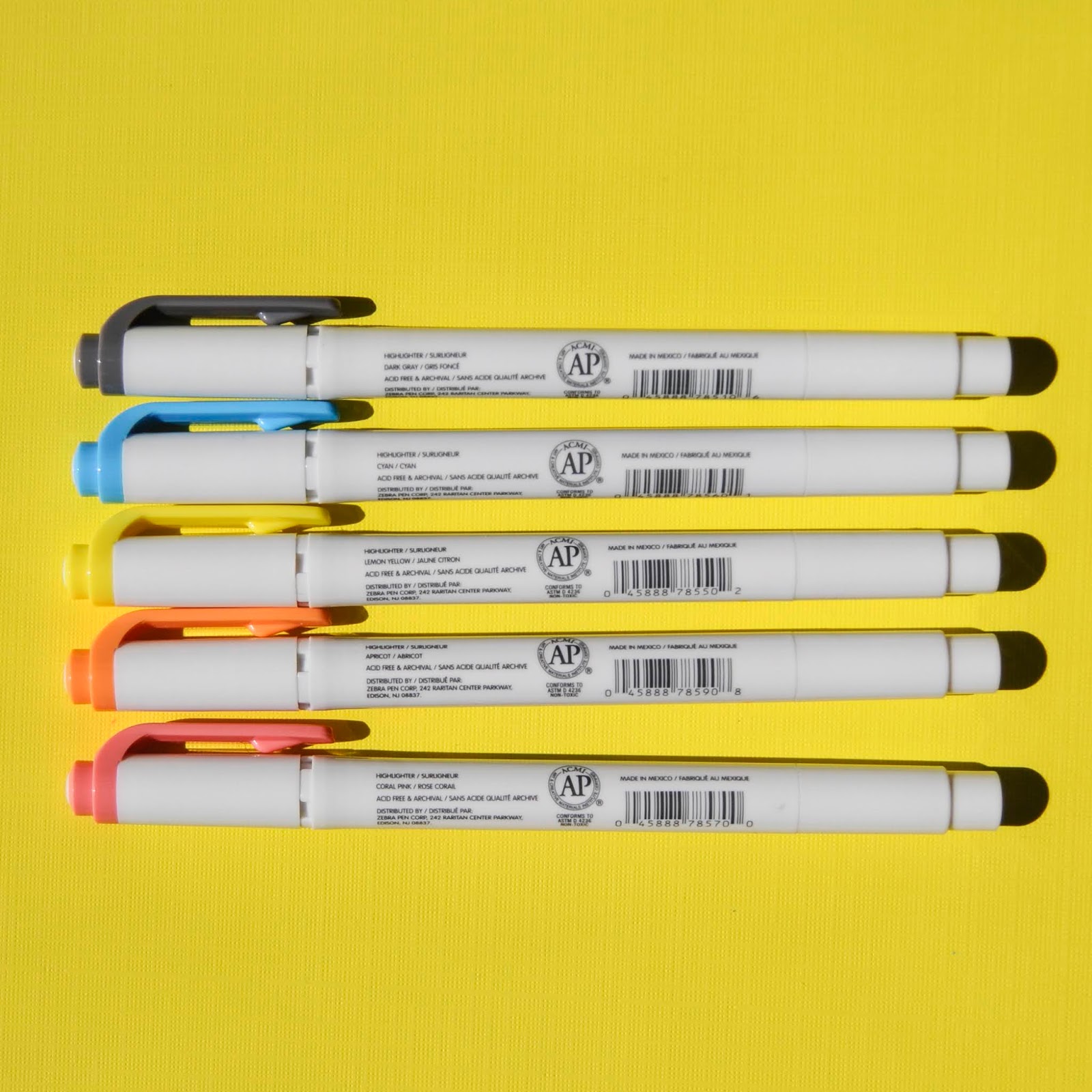 25 Zebra Mildliner Highlighters and Creative Markers Jenny's Crayon