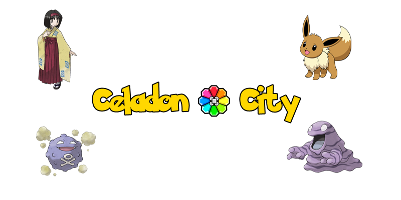 Celadon City: Tipos Pokémon