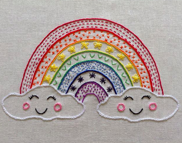 Sew me rainbow embroidery Sew me rainbow embroidery