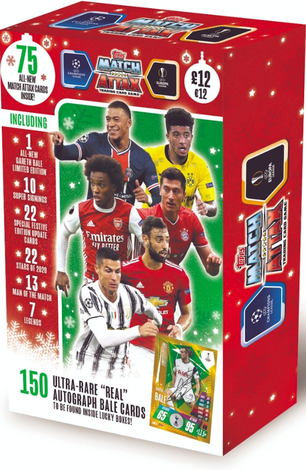 MATCH ATTAX FESTIVE BOX 2020 BOX NOT SEALED 75 CARDS SEALED BALE LIMITED EDITION MATCH ATTAX FESTIVE BOX 2020 BOX NOT SEALED 75 CARDS SEALED BALE LIMITED EDITION