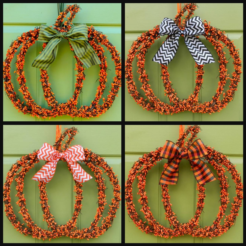 Ever Blooming Originals Halloween Wreath Pumpkin Wreath Ever