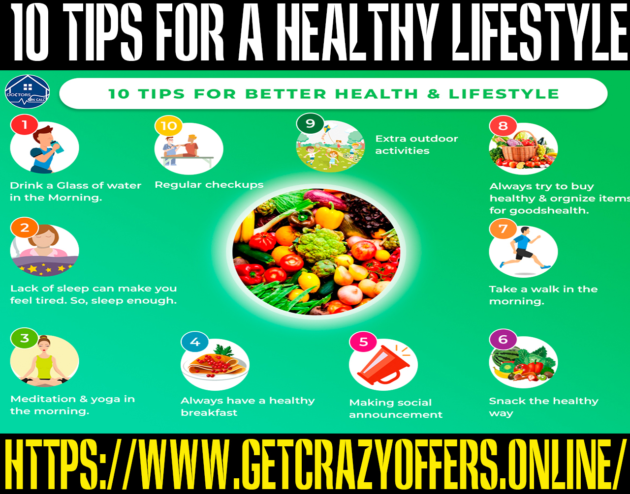 Video 10 Tips For Healthy Lifestyle Discover The Secrets To A Healthy