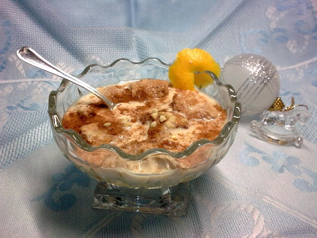 Sopa dulce de Almendra