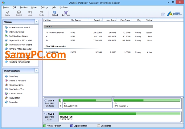 AOMEI Partition Assistant Free Download Full Latest Version