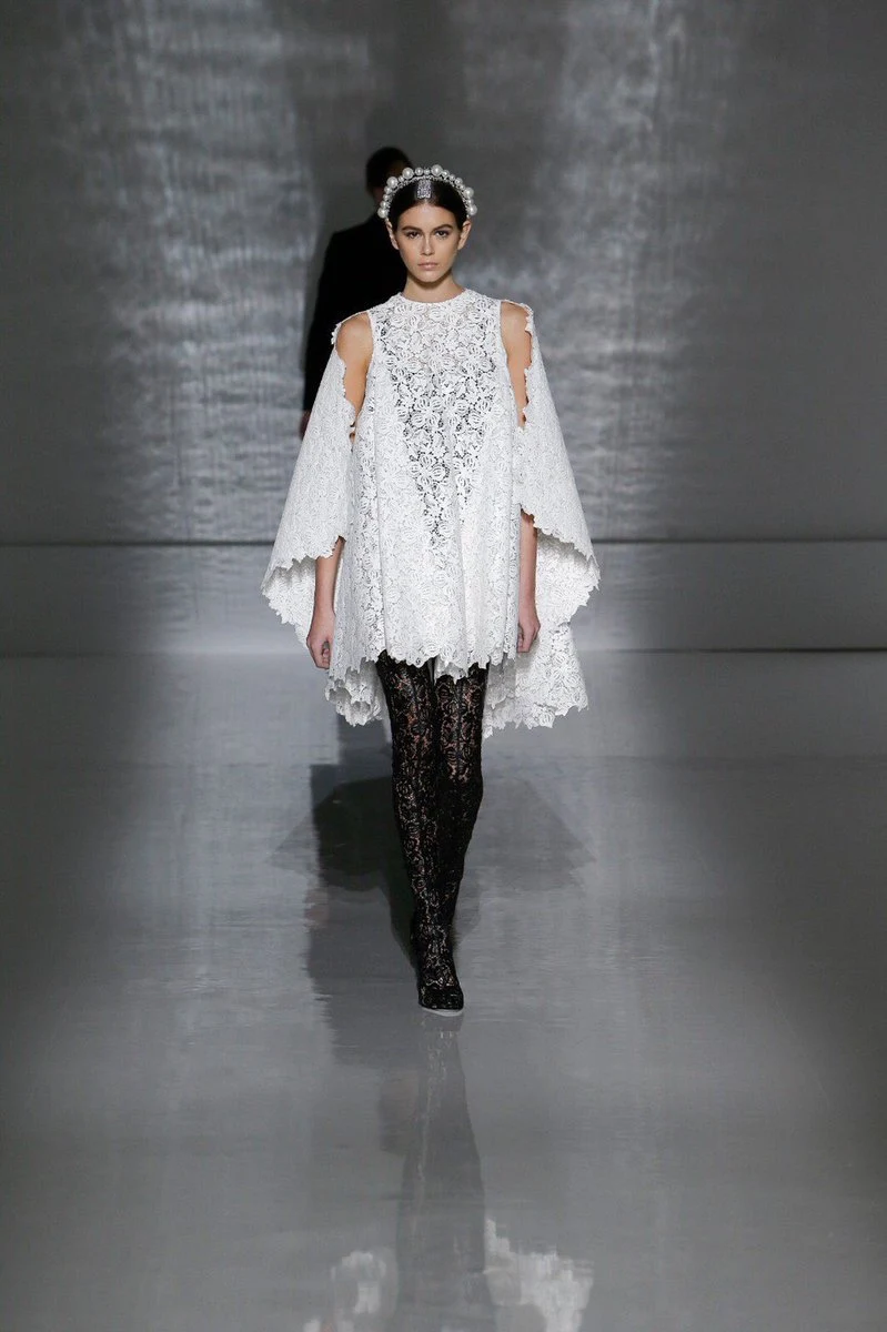 Kaia Gerber takes over the Givenchy Haute Couture runway by storm