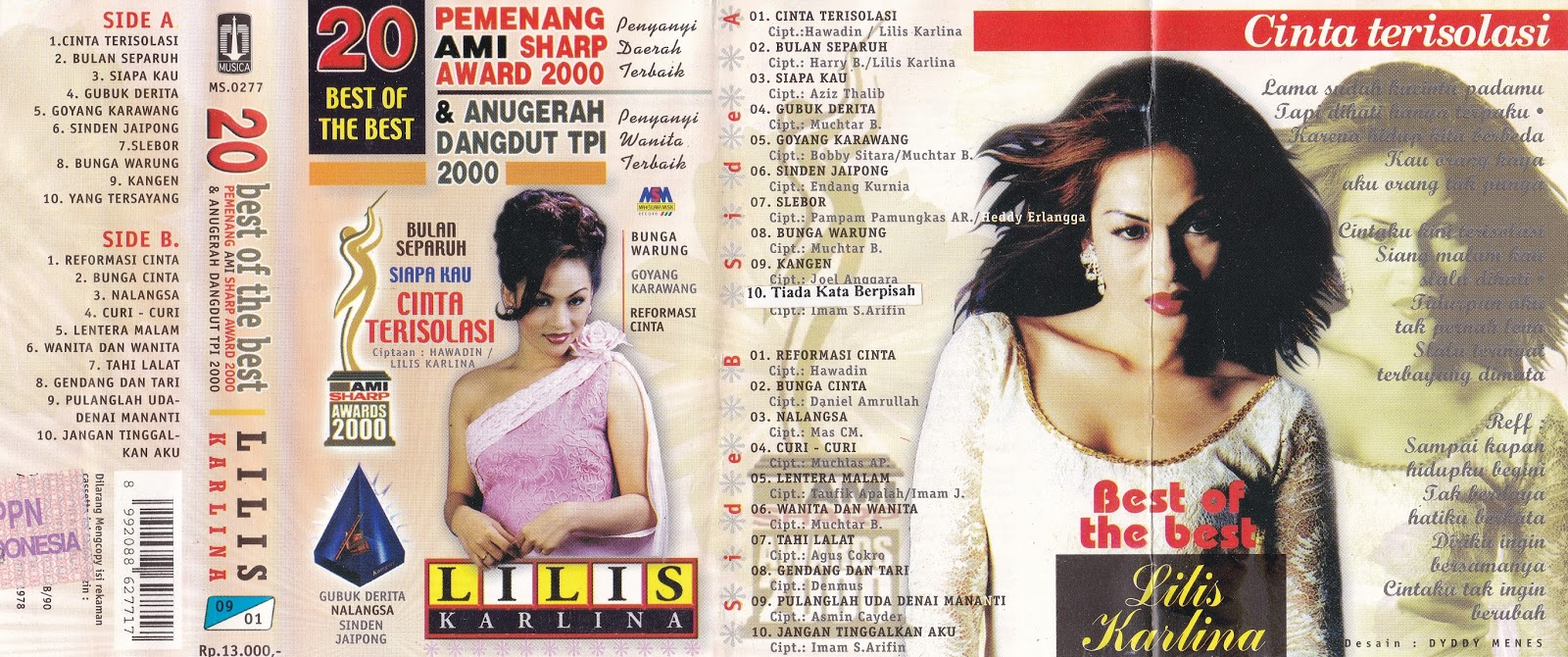 Sampul Kaset Dangdut: Lilis Karlina