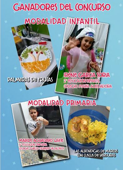 Irene García y Marcos Aguadero, ganadores del concurso municipal 'Recetas cocina saludable' - 21 de abril de 2021