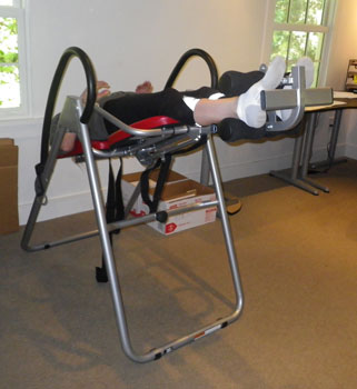 Happy And Healthful Life: seated inversion table
