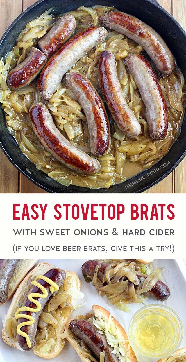 Wisconsin-Style Slow Cooker Brats (Crockpot Beer Brats) VIDEO