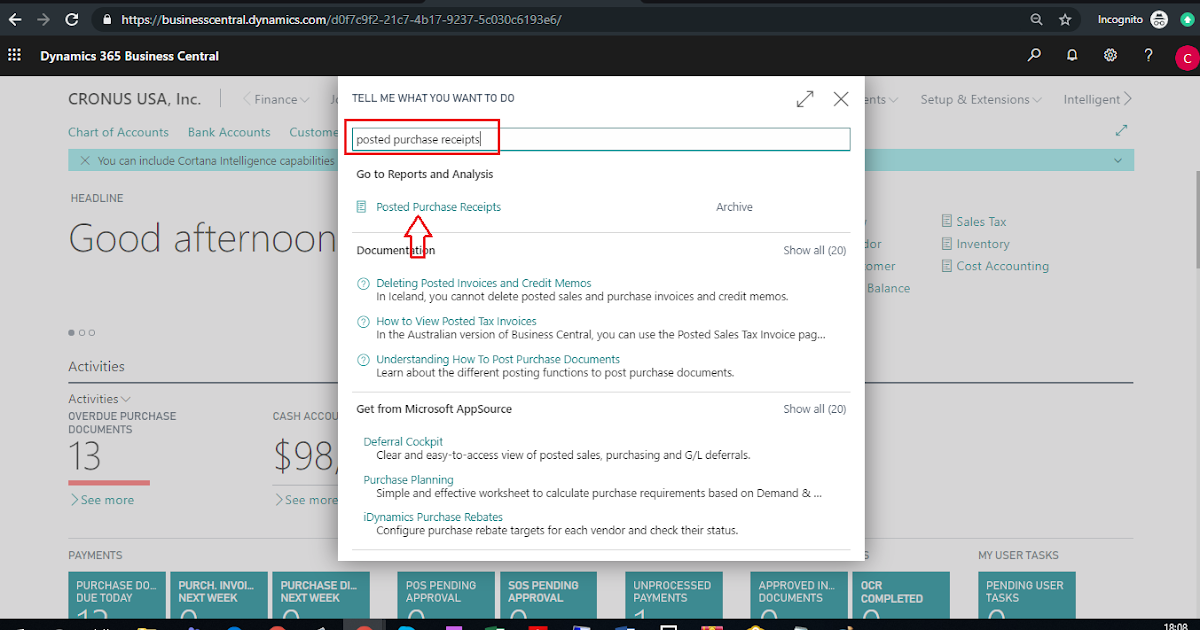 How to Undo a Quantity Posting on a Posted Purchase Receipt in