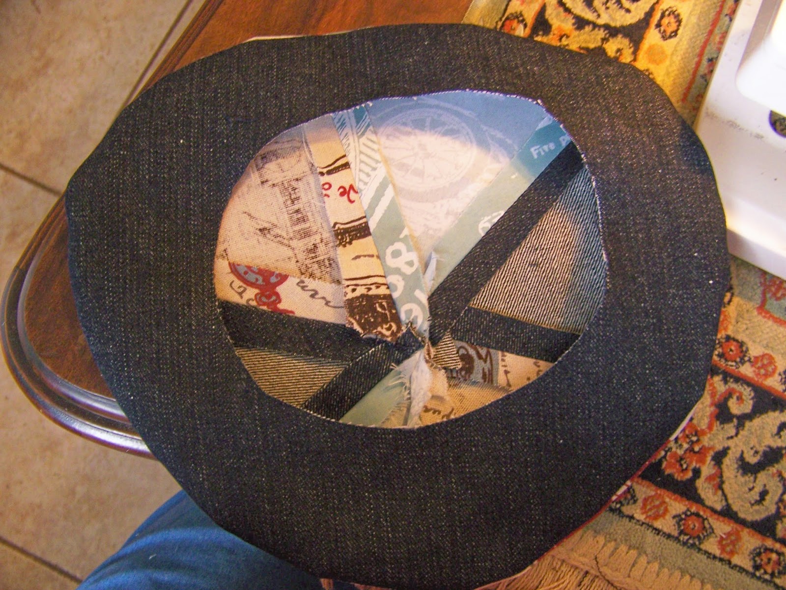 A Pretty Talent Blog Designing and Making a French Beret with Cap Part 4