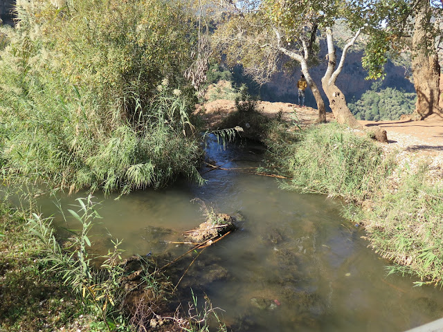 Parte alta de las Cascadas de Ouzoud