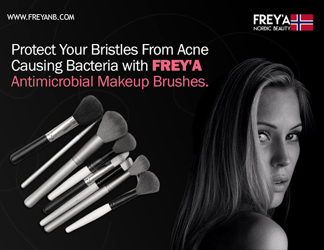 Antimicrobial Makeup Brushes