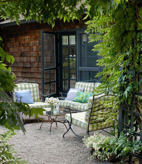 Cottage Flavor: Pretty Porches and Patios Cottage Flavor: Pretty Porches and Patios on Pretty Patio Ideas id=40361