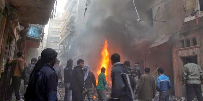 Serangan udara rezim Nushairiyah Suriah membunuh 13 warga sipil di perbatasan Turki