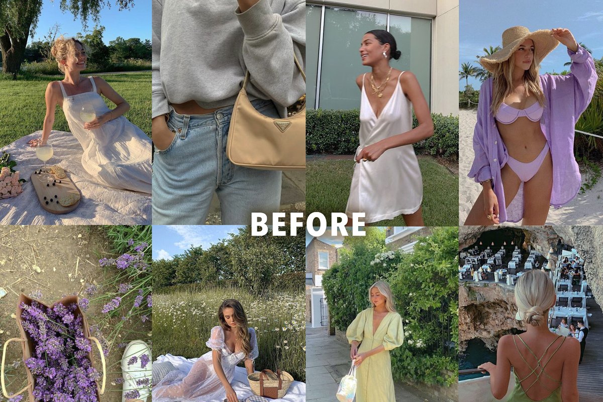 Preset Tone Màu Xanh Bạc Hà Dành Cho Instagram Blogger – Lilac Mint Lightroom Presets (LR, DNG)