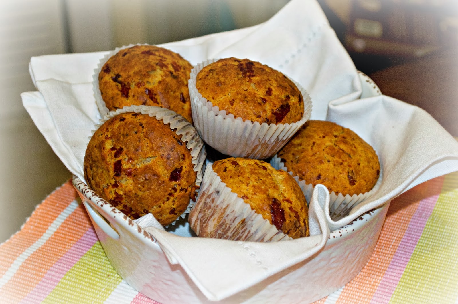 Cooking for Kishore: Honey Wheat Cheddar Muffins
