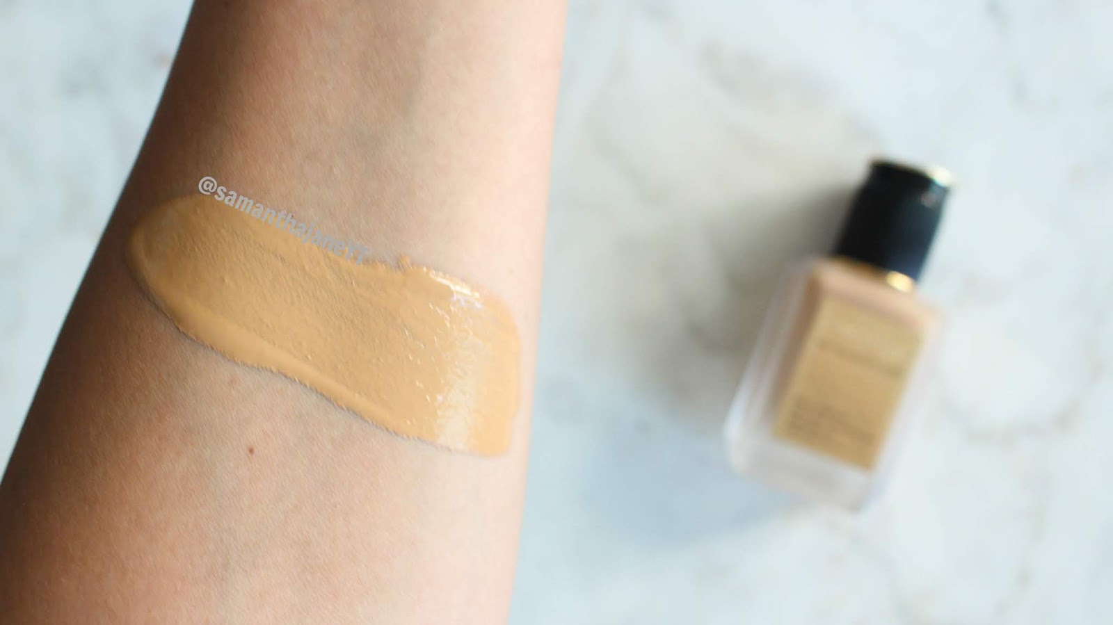 Samantha Jane Pat McGrath Foundation Swatches + Shade Match