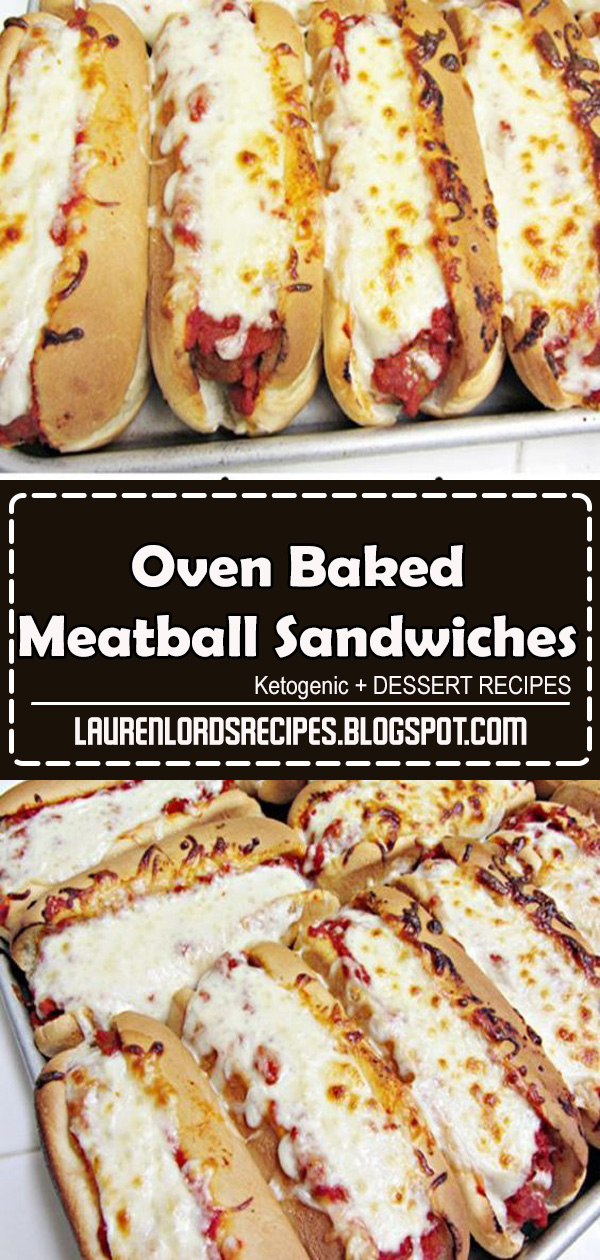 Oven Baked Meatball Sandwiches - Food update