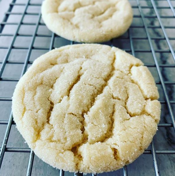 lisa's recipe collection Soft & Chewy Drop Sugar Cookies