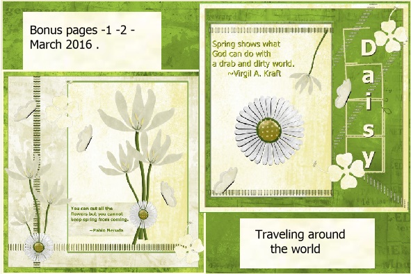 March 2016 -Bonus pages1-2-Traveling around the world.