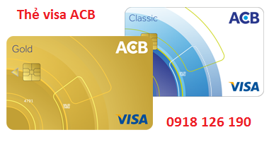 Lam the visa ACB mat bao lau