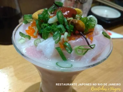 Restaurante japonês Rio de Janeiro - pratos especiais