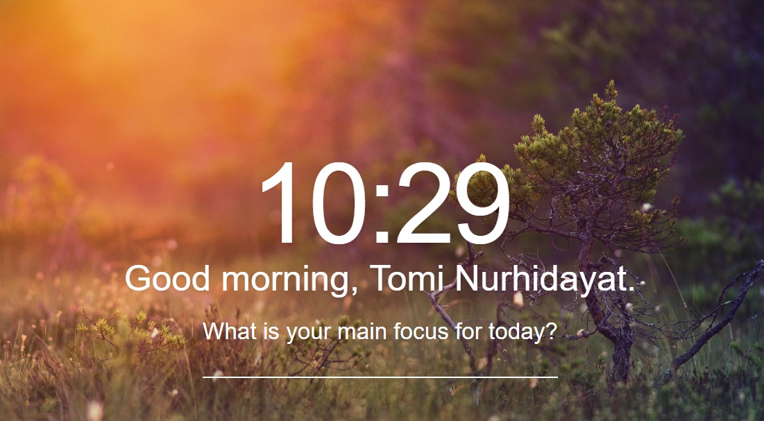Cara Membuat Extensions Momentum Di Google Chrome