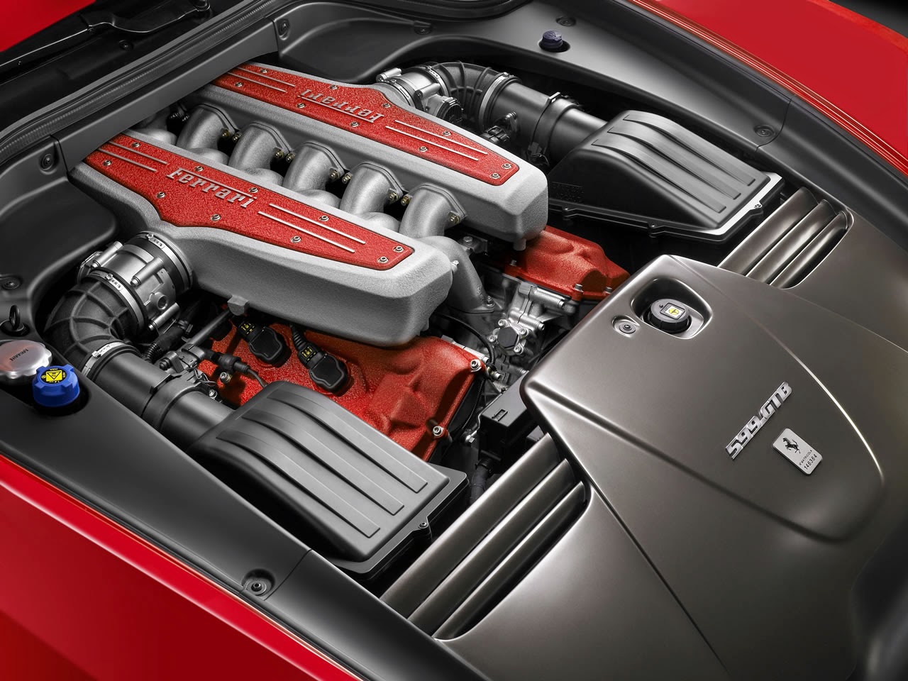 13張紅色法拉利Ferrari  599 GTB Fiorano酷炫高解析度桌布下載！(1280×960)