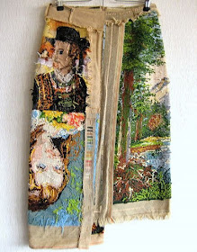 Paint and Style: Recycled tapestry love...