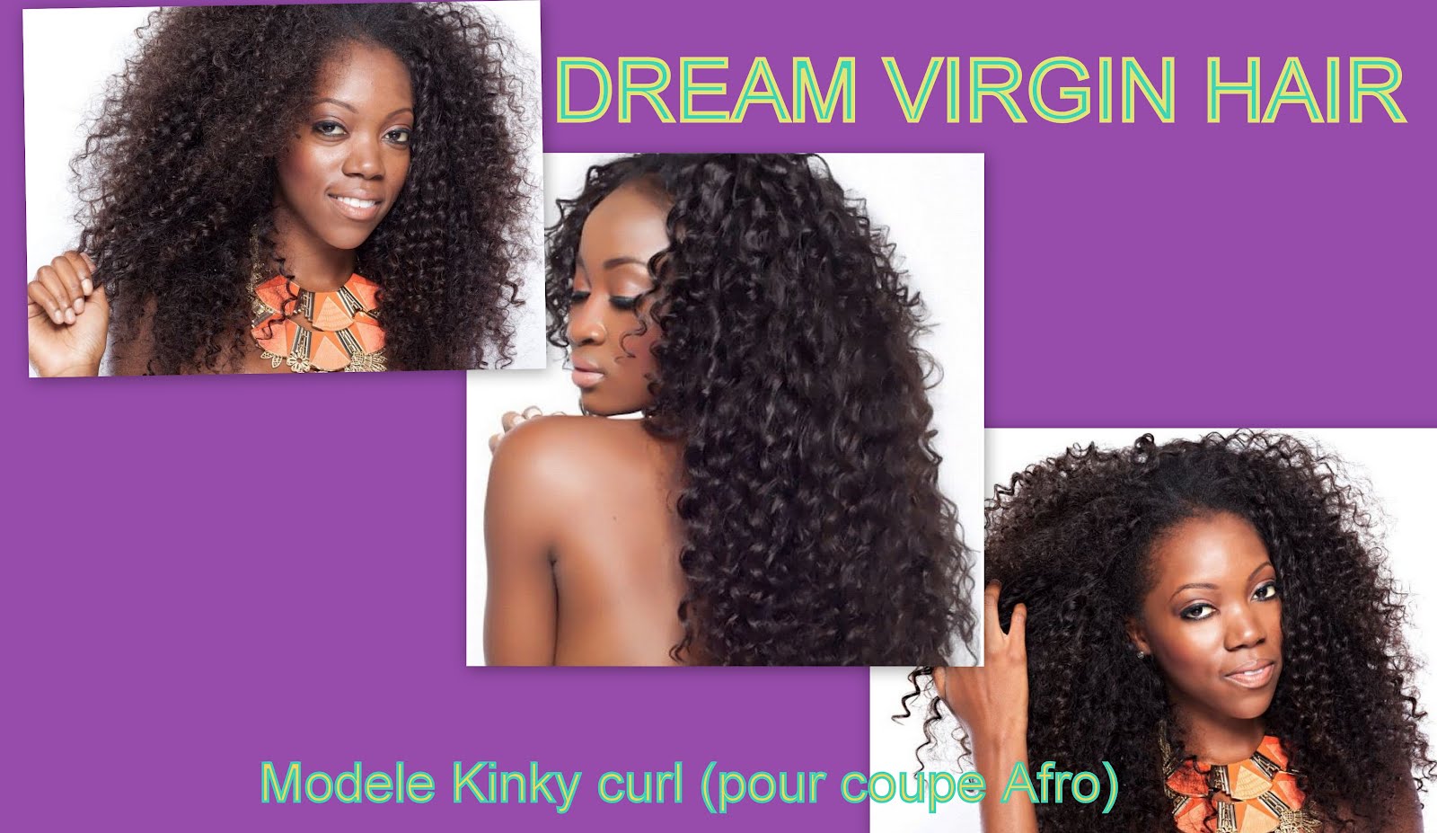 AMANDINE LUXIOUS HAIR Model KinKy Curl