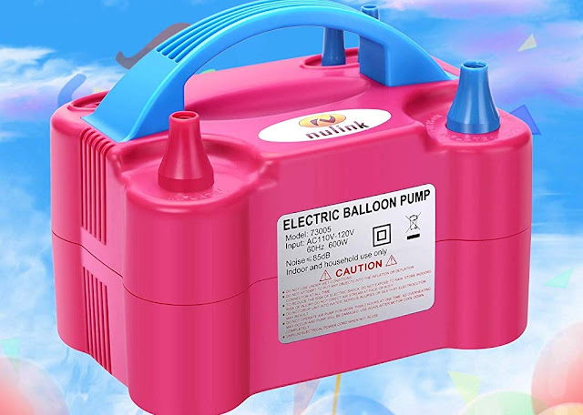 NuLink Electric Portable Dual Nozzle Balloon Blower Pump Inflation Review - Well worth the cost