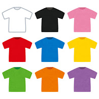 いろいろな色のtシャツのイラスト かわいいフリー素材集 いらすとや