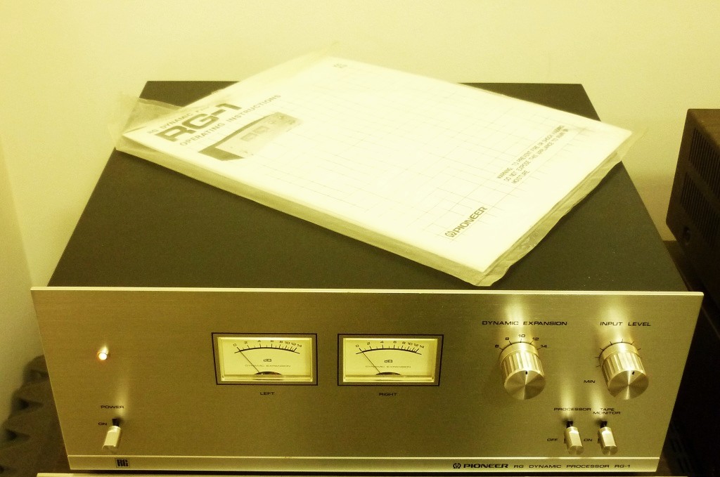 1) Pioneer Dynamic Processor RG2. 1980.