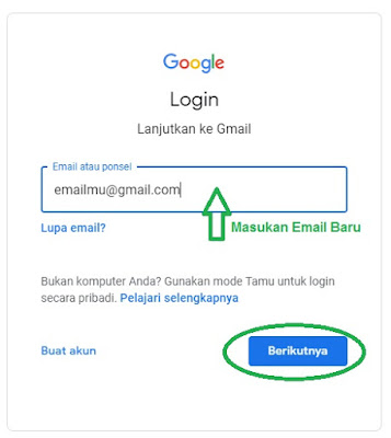 Cara membuat gmail banyak