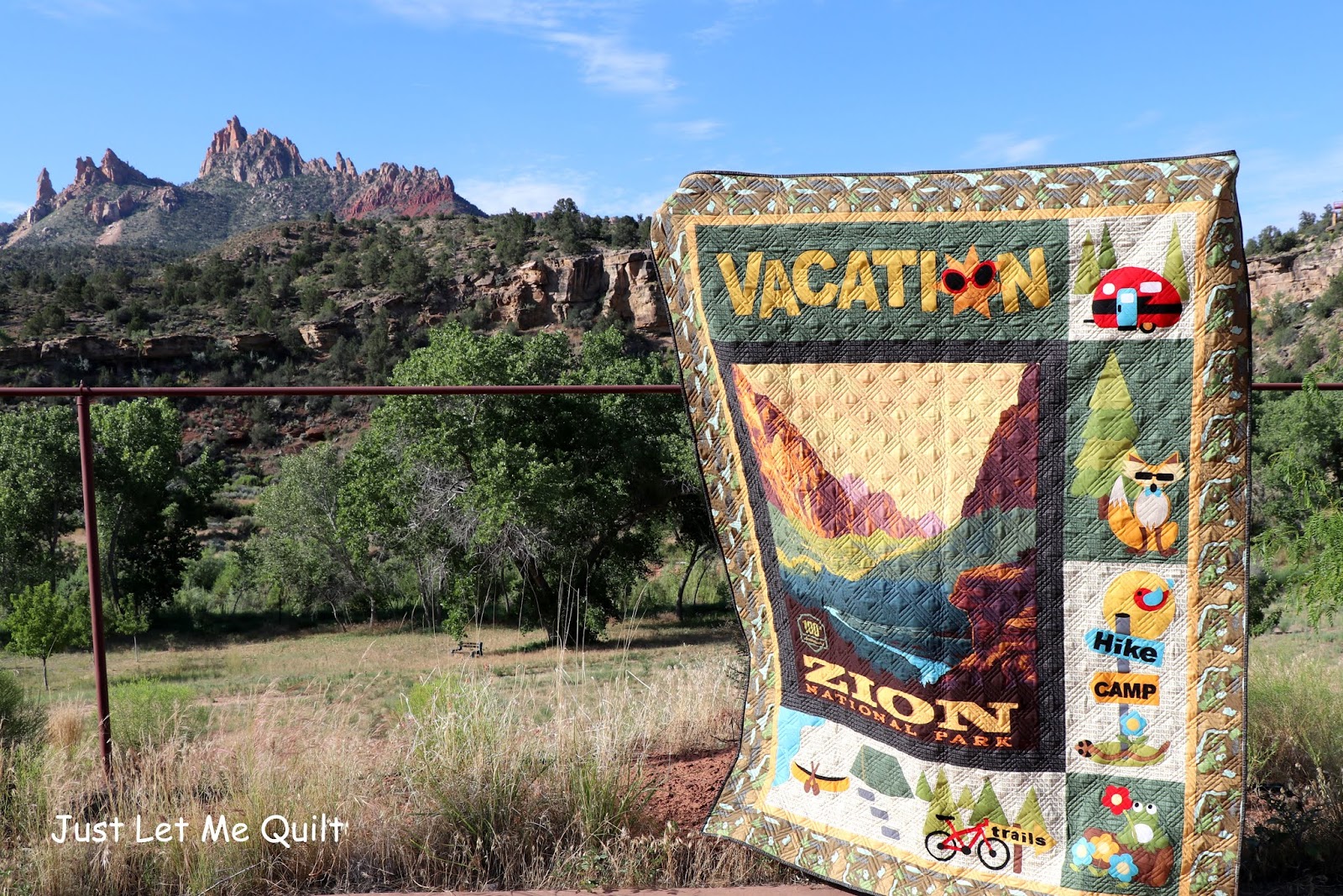 Just Let Me Quilt Riley Blake Designs National Park Blog Tour Of Zion