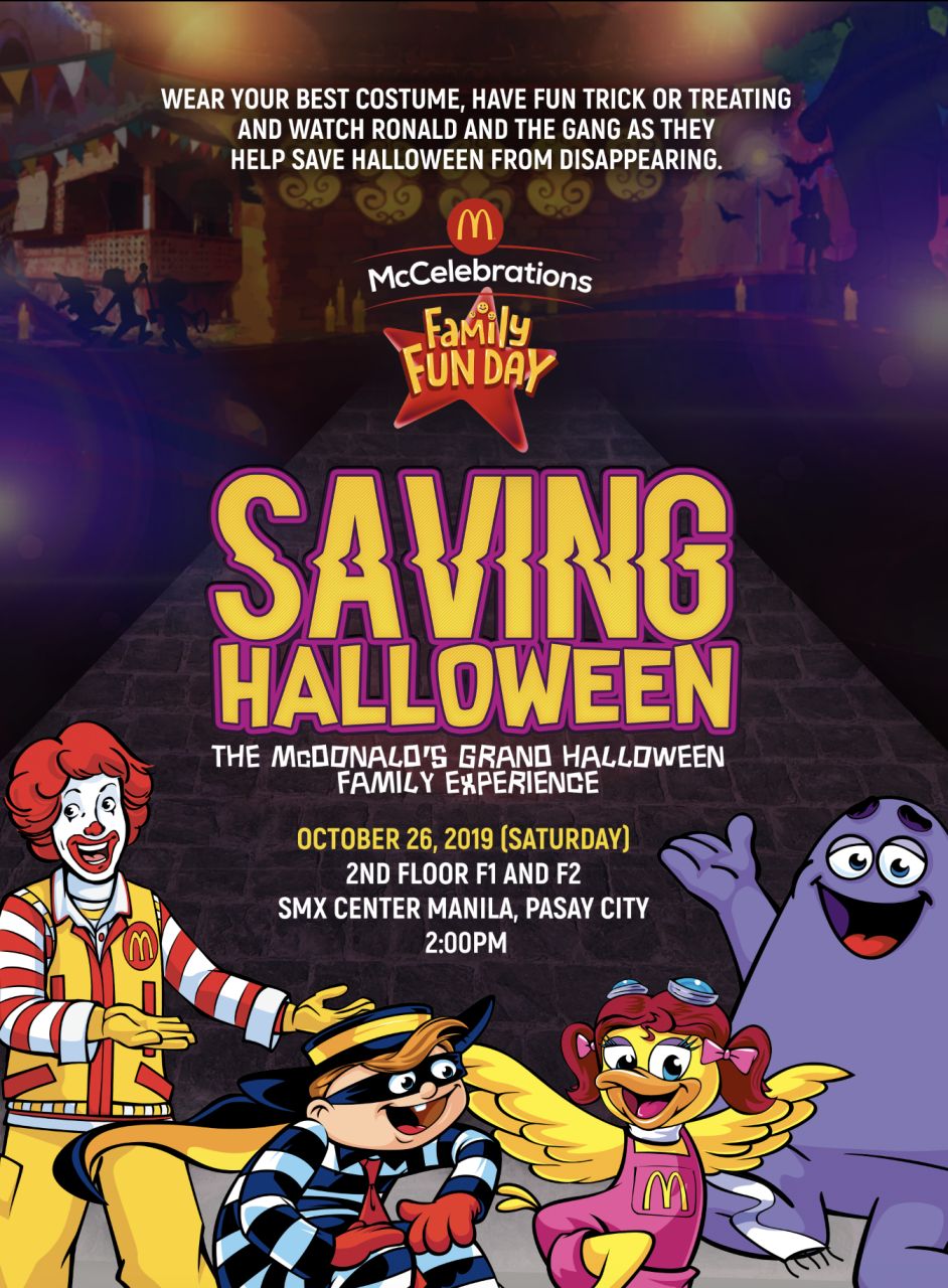 McDonald’s is Saving Halloween at the Grand Halloween Family Experience