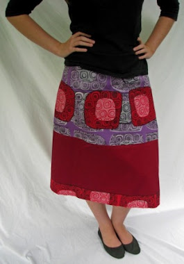 wrap skirt - hippy
