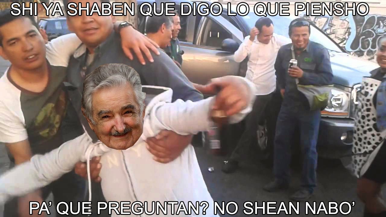 Meme de humor Pepe Mujica