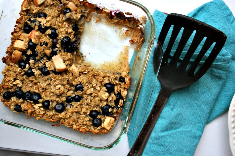 Oy! TASTE BlueberryApple Baked Oatmeal