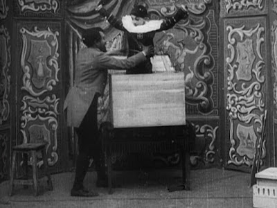Scene from "The Famous Box Trick" (1898)