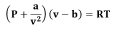 Ecuación de estado de Van Der Waals