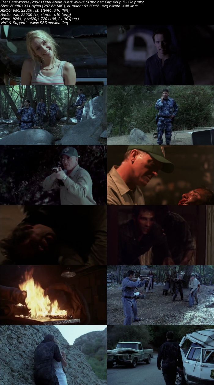 Backwoods (2008) Dual Audio Hindi 480p BluRay